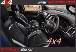 Bộ ghế thiết kế ôm sát người lái mang lại sự thoải mái nhất
