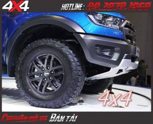 Bánh xe cao cấp và hầm hố của Ford Ranger Raptor 2019