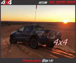 Ngoại thất Ford Ranger Raptor 2019 mạnh mẽ hầm hố